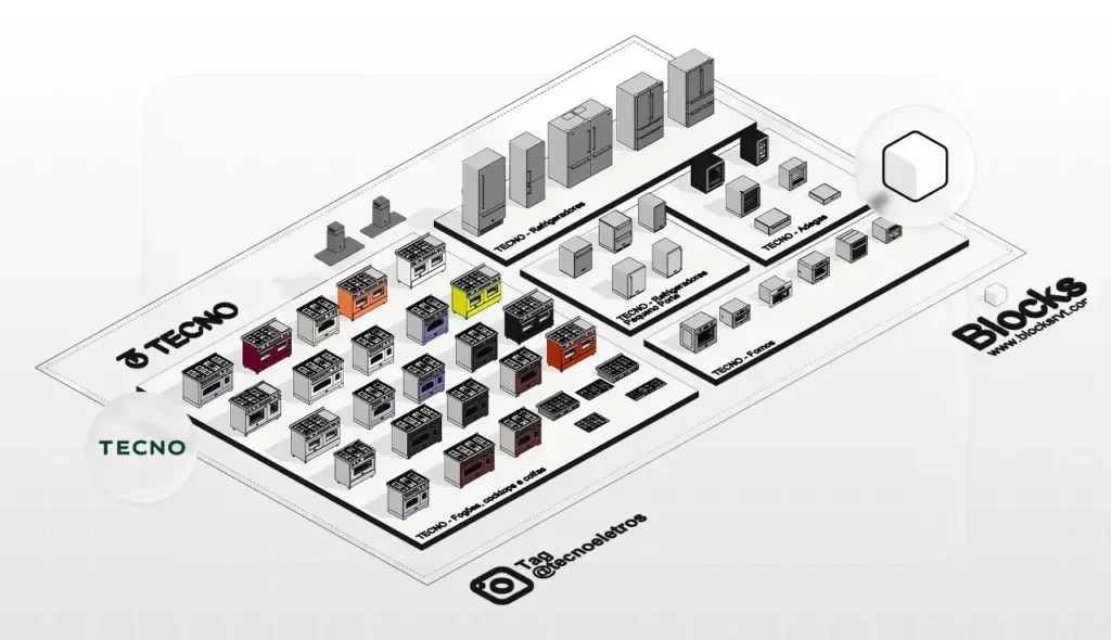 Imagem detalhada de componentes de tecnologia e tecnologia de blocos, incluindo diferentes unidades de hardware e circuitos, ideal para entender a estrutura da tecnologia de blocos.